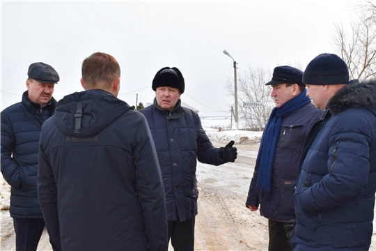 Министр транспорта и дорожного хозяйства Владимир Осипов с рабочим визитом посетил Козловский район