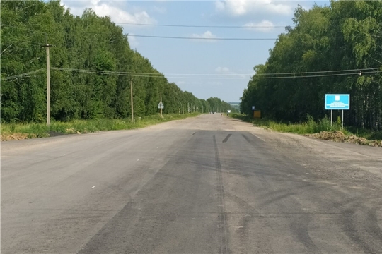 В 2021 году на капремонт региональной дороги в Мариинско-Посадском районе выделено 52 млн рублей