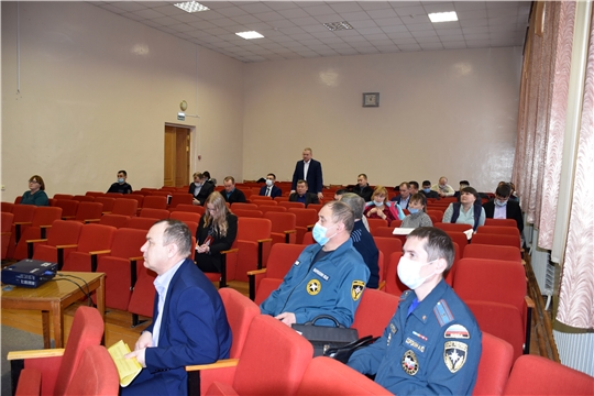 В Моргаушском районе состоялось заседание комиссии по предупреждению, ликвидации чрезвычайных ситуаций и обеспечению пожарной безопасности