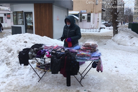 На городских улицах пресечены очередные факты нелегальной торговли