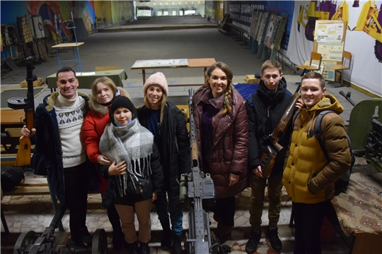 День студента: активная молодежь г. Чебоксары посетила стрелково-спортивный клуб