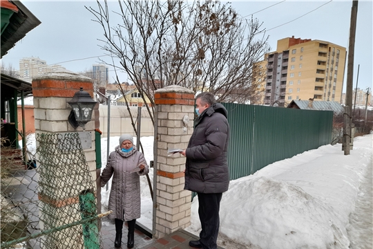 В Чебоксарах еженедельно проводятся беседы с жителями о пожарной безопасности