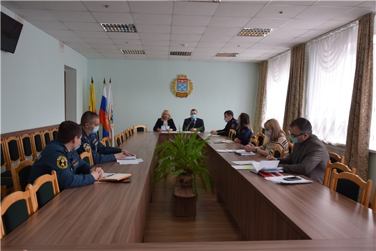 В администрации Московского района г. Чебоксары обсудили оперативную обстановку на административных участках