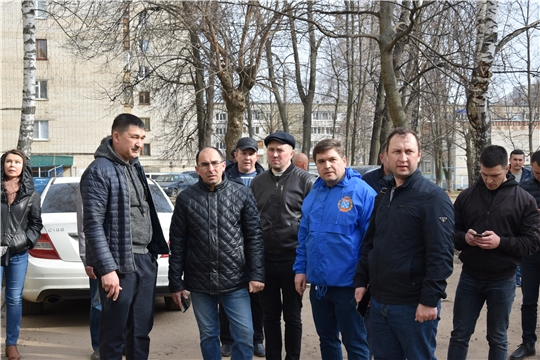 В Московском районе г. Чебоксары состоялся субботний обход на предмет благоустройства