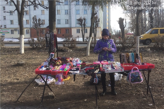 В городе Чебоксары вновь пресечены факты нелегальной торговли