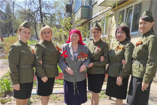 Дошкольные работники г. Чебоксары инициировали акцию «Победа с песней»