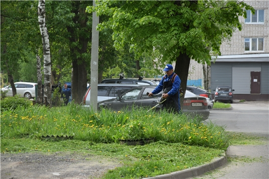 В Чебоксарах начались мероприятия по покосу травы