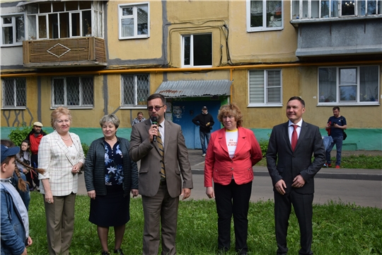 В территориальных общественных самоуправлениях г. Чебоксары проходят дворовые праздники по месту жительства