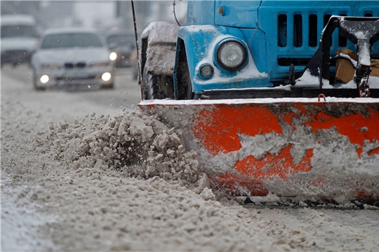 С начала года из Новочебоксарска вывезено более  32 тысяч кубометров снега