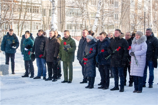 В Новочебоксарске состоялся митинг,посвященный 32 годовщине выводы советских войск из Афганистана