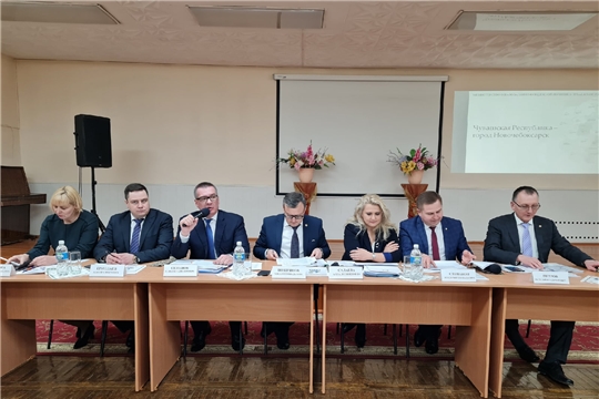 Новочебоксарск с рабочим визитом посетила делегация Кабинета Министров Чувашской Республики