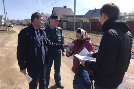 В городе  продолжаются рейды  по недопущению пала сухой травы и мусора