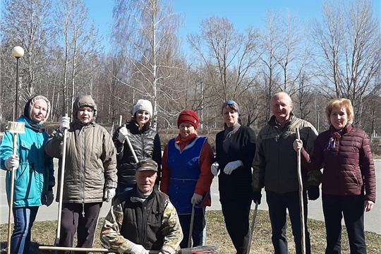 Коллектив Детской школы искусств поддержал акцию «Новочебоксарск – территория чистоты, красоты и уюта»