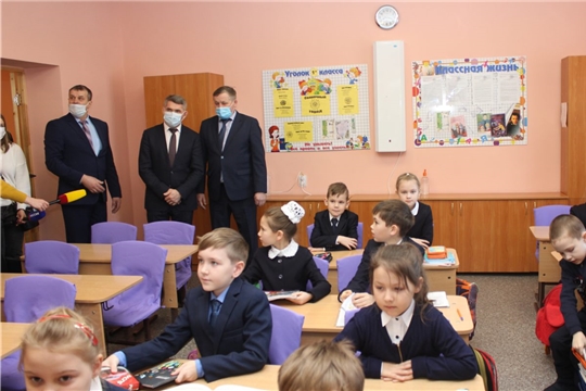 В Ибресинской школе №1 в этом году завершат программу капитального ремонта, «Чувашинформ»