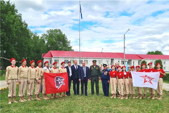 Состоялось торжественное открытие профильной смены «ЮНАРМИЯ»