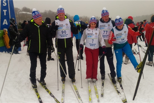 Состоялась Всероссийская массовая лыжная гонка «Лыжня России»