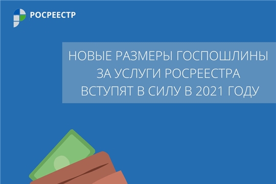 Об изменениях государственной пошлины на ряд услуг Росреестра