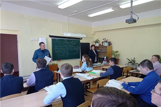 В образовательных организациях Порецкого района проводятся мероприятия по пожарной безопасности