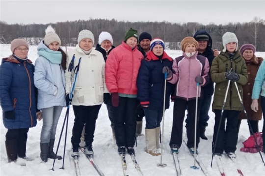 Рождественская лыжная эстафета