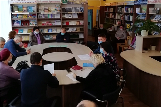 В Русско-Алгашинском сельском поселении прошло отчетное собрание главы сельского поселения
