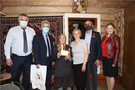 В Егоркинском  сельском поселении состоялось вручение памятной медали  «100 лет образования Чувашской автономной области»