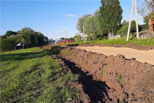 Ремонт грунтовой дороги в д. Синькасы