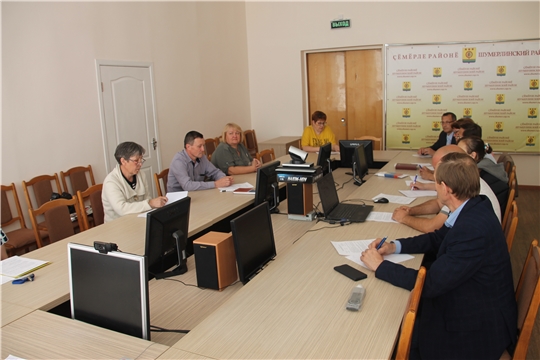 В администрации Шумерлинского района  прошло заседание санитарно-противоэпидемической комиссии