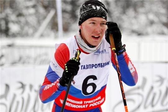 Эстафетная команда Чувашии взяла «серебро» чемпионата России по зимнему триатлону