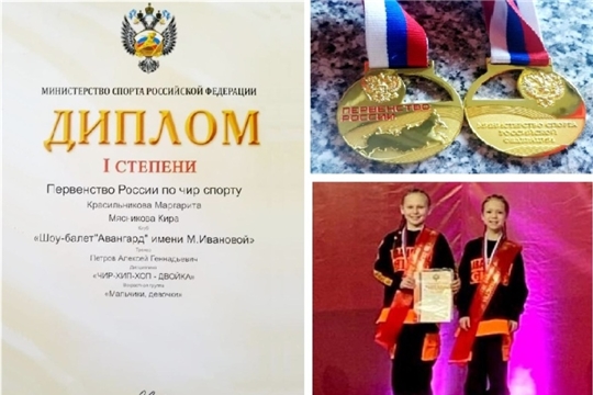 Спортсменки из Чувашии выиграли «золото» первенства России по чир спорту