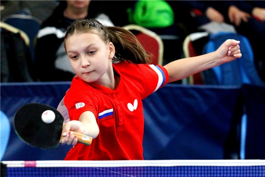 В столице Чувашии проходит юниорское первенство России по настольному теннису