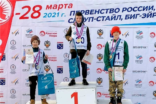 Юный фристайлист из Чувашии Дмитрий Салмин выиграл «серебро» первенства России