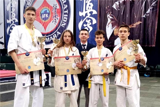 Сборная Чувашии по киокусинкай выиграла 4 медали Всероссийских соревнований