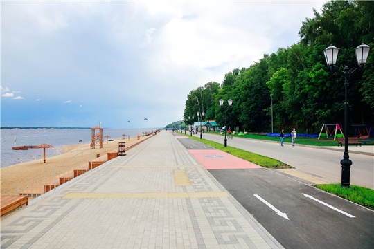 Трасса чемпионата России по ходьбе на Московской набережной в Чебоксарах прошла сертификацию
