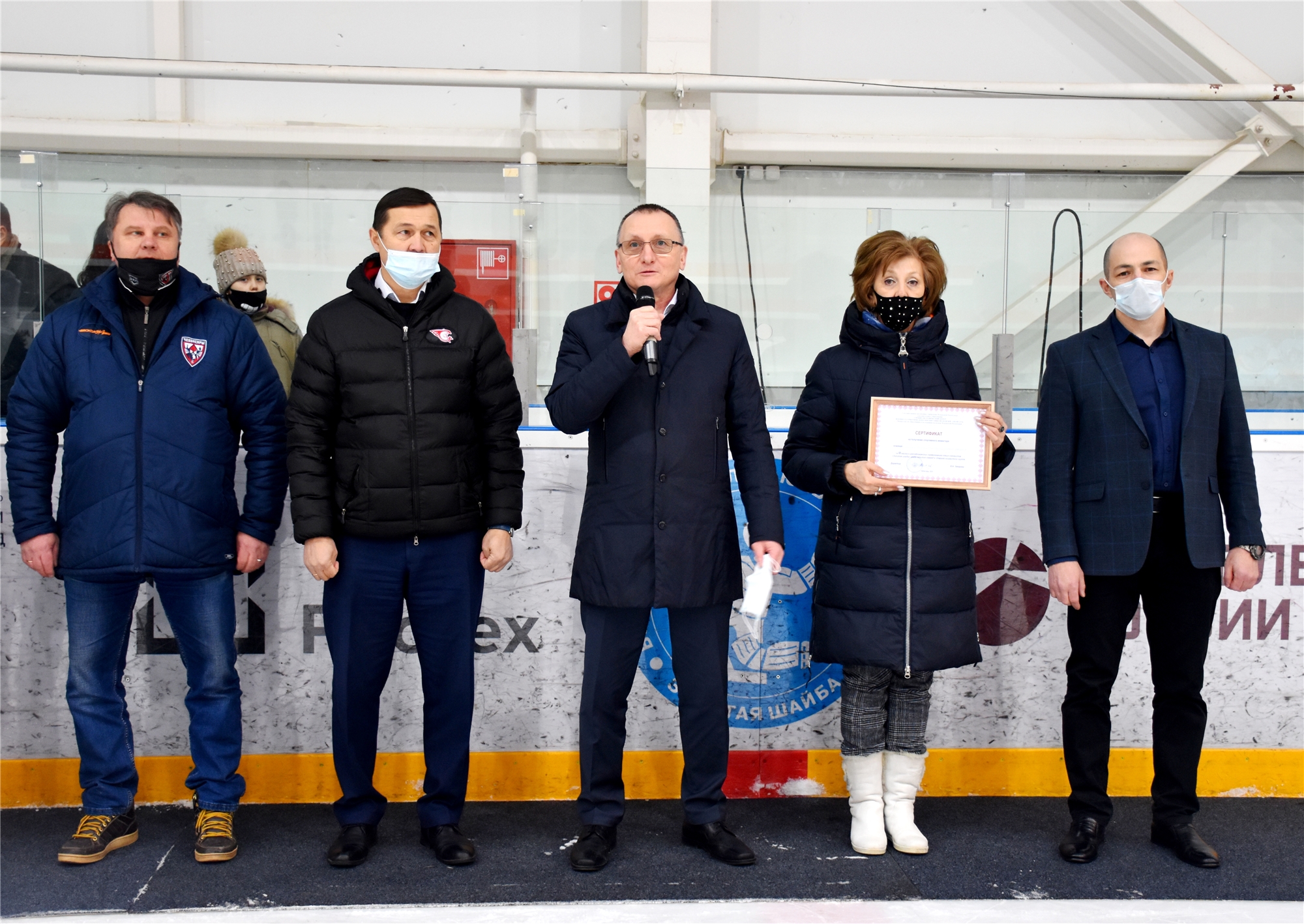 hd dsc 0182 ХК «Кристалл» Вурнарского района - победитель республиканских соревнований «Золотая шайба»