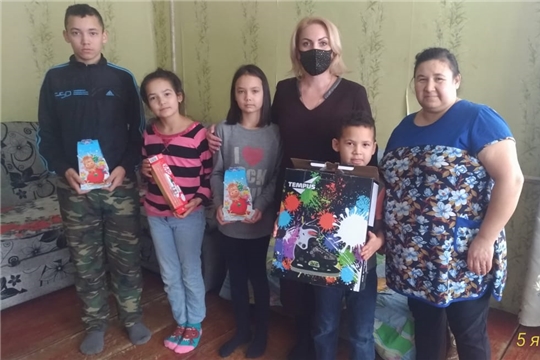 Надежда Колебанова исполнила новогоднее желание 8-летнего Арсения