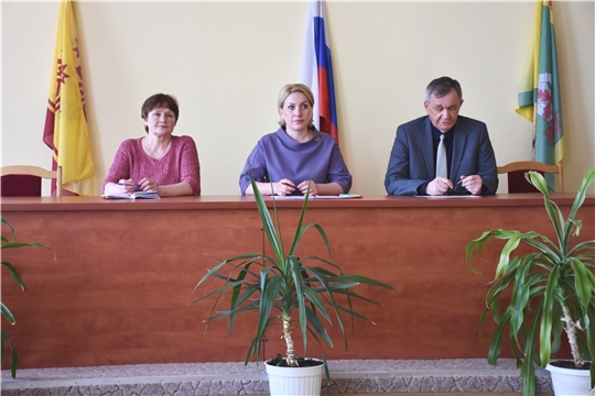 Надежда Колебанова с рабочим визитом посетила Аликовский район