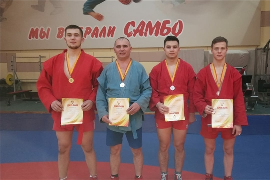 Урмарцы – победители и призеры чемпионата Чувашской Республики по самбо среди мужчин