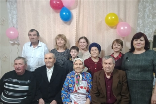 90- летний юбилей отметил труженик тыла Иванов Семен Пантелеймонович