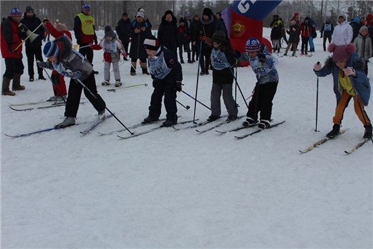 В Урмарах состоялась традиционная  Открытая Всероссийская массовая лыжная гонка «Лыжня России-2021»