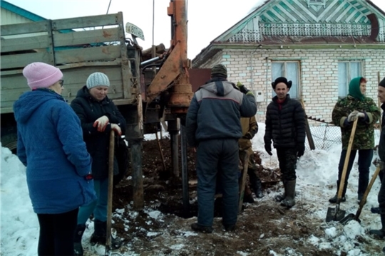 По программе «Инициативное бюджетирование» в деревне Тегешево по улице Победы обустроили новый колодец водоснабжения