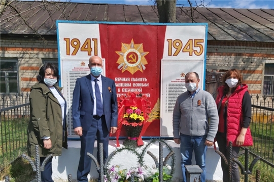 В Бишевском сельском поселении в предверии Дня Победы прошли памятные мероприятия