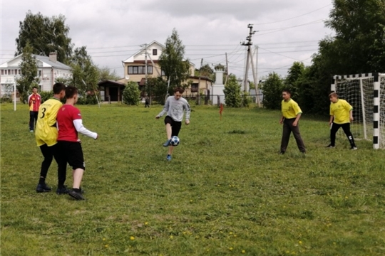 Первенство по футболу среди детских и юношеских команд Урмарского района