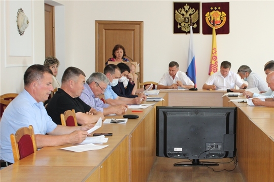 Состоялось заседание постоянных комиссий Урмарского районного Собрания депутатов