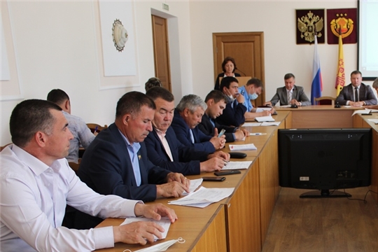 Состоялось девятое заседание Урмарского районного Собрания депутатов