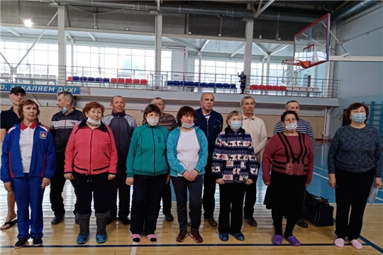 Спартакиада "Спортивное долголетие" в ФСК"Присурье"