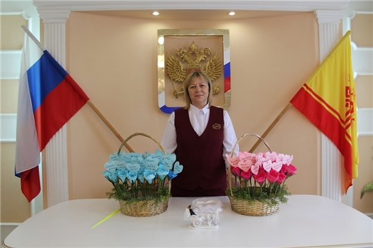«Дети - цветы жизни» - регистрация новорожденных в отделе ЗАГС Ядринской райадминистрации Чувашской Республики