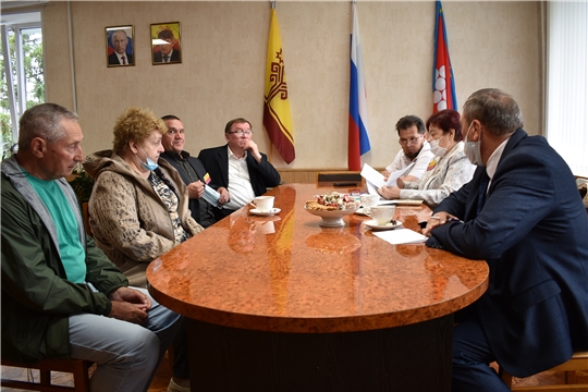 Членами Общественного совета при Главе Чувашской Республики проведен личный  прием граждан в Ядринском районе