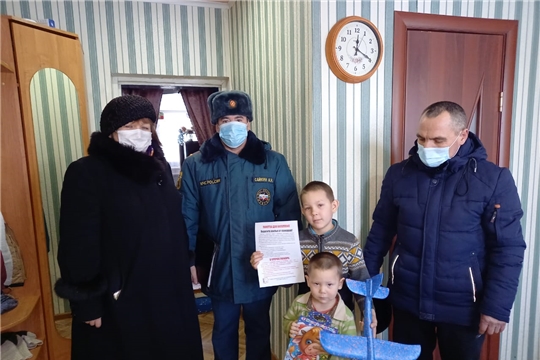 В Яльчикском районе проводятся межведомственные профилактические рейды в рамках зимнего этапа Всероссийской акции «Безопасность детства»