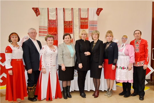 Яльчикский район посетила министр культуры, по делам национальностей и архивного дела Чувашии Светлана Каликова
