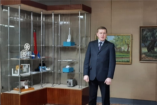 Владимир Михайлов поздравил Янтиковский народный краеведческий музей с 35-летним юбилеем
